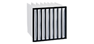 Prefilters or final filters in ventilation systems